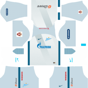 Zenit St Petersburg Away Kits DLS 2018